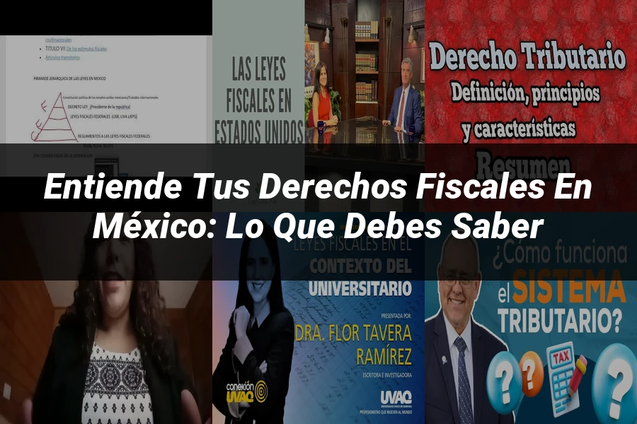 "Entiende tus Derechos Fiscales en México: Lo que Debes Saber"