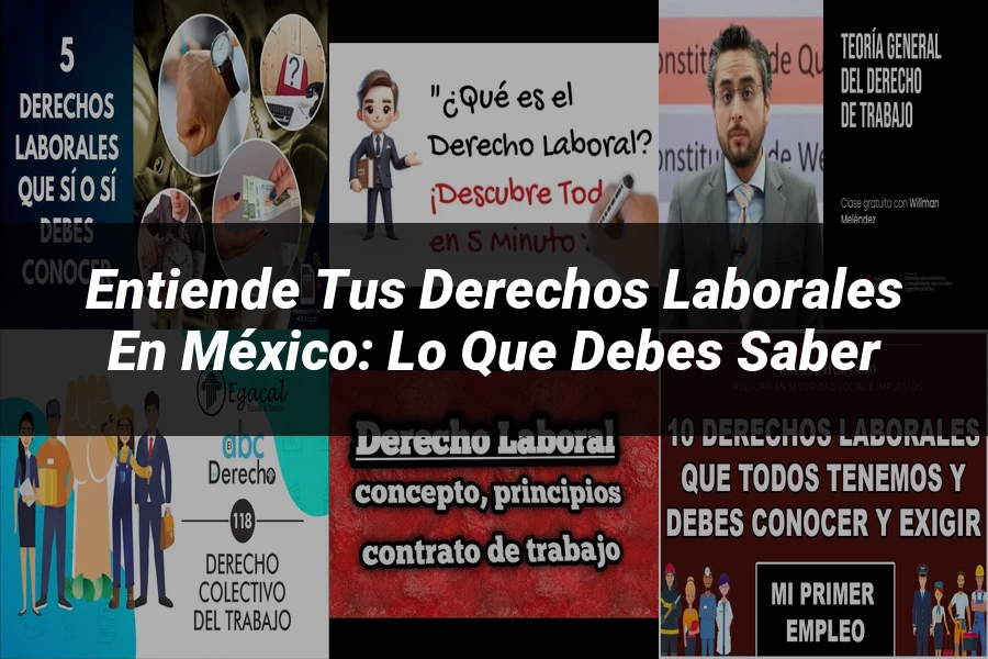 "Entiende tus Derechos Laborales en México: Lo que Debes Saber"