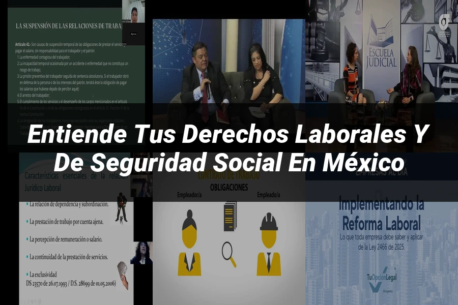 "Entiende tus Derechos Laborales y de Seguridad Social en México"