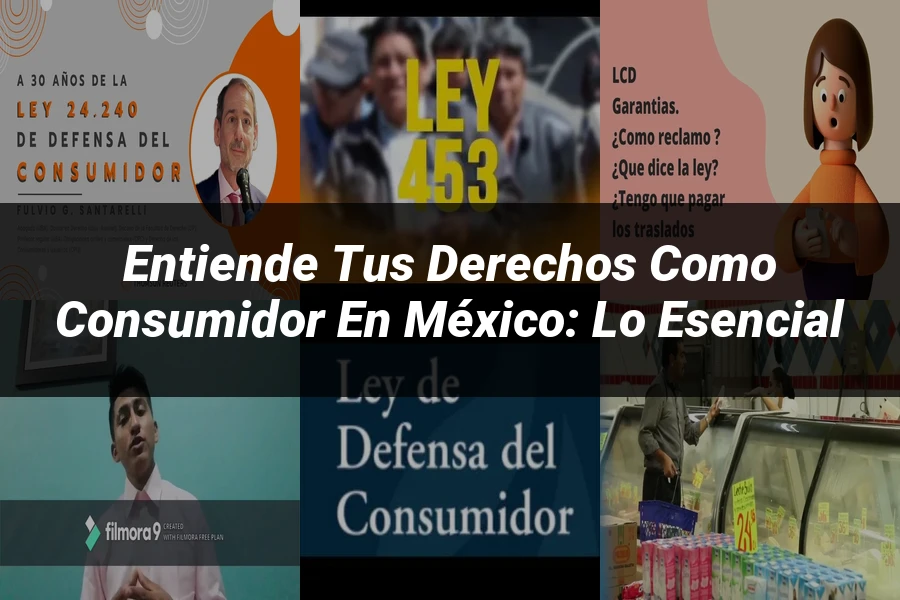 "Entiende tus Derechos como Consumidor en México: Lo Esencial"