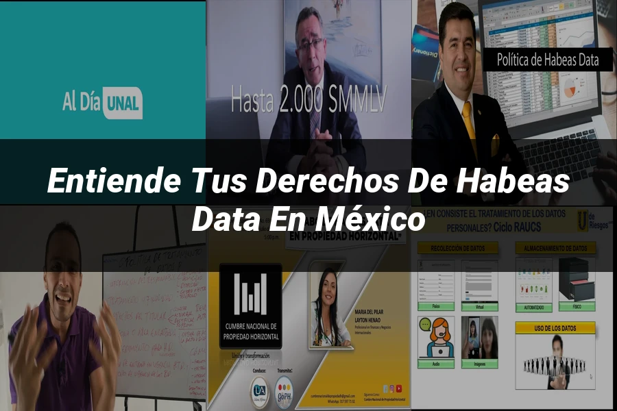 "Entiende tus Derechos de Habeas Data en México"