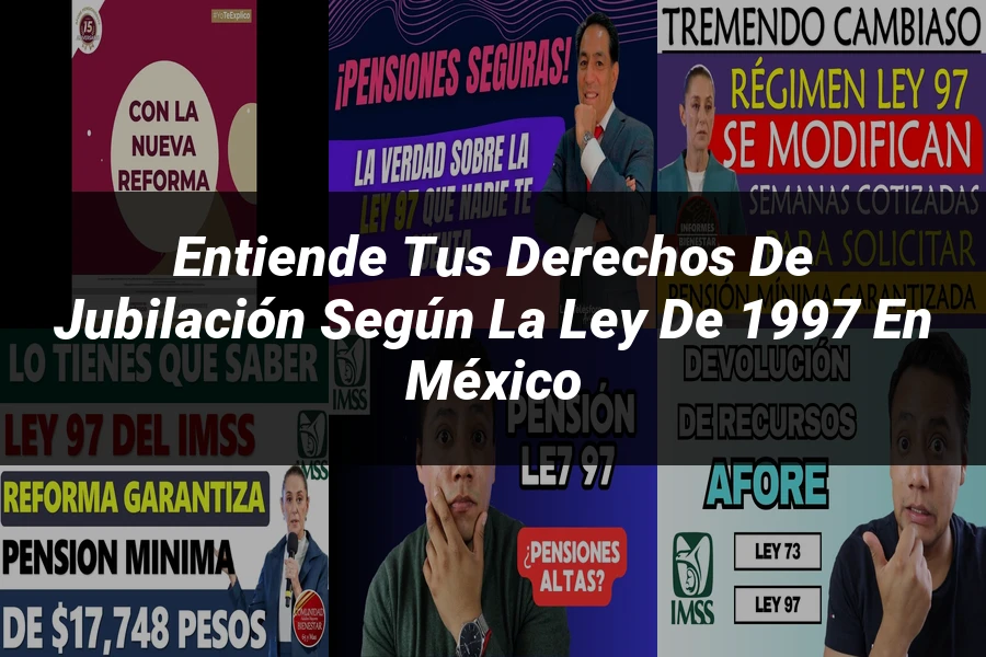 "Entiende tus Derechos de Jubilación según la Ley de 1997 en México"