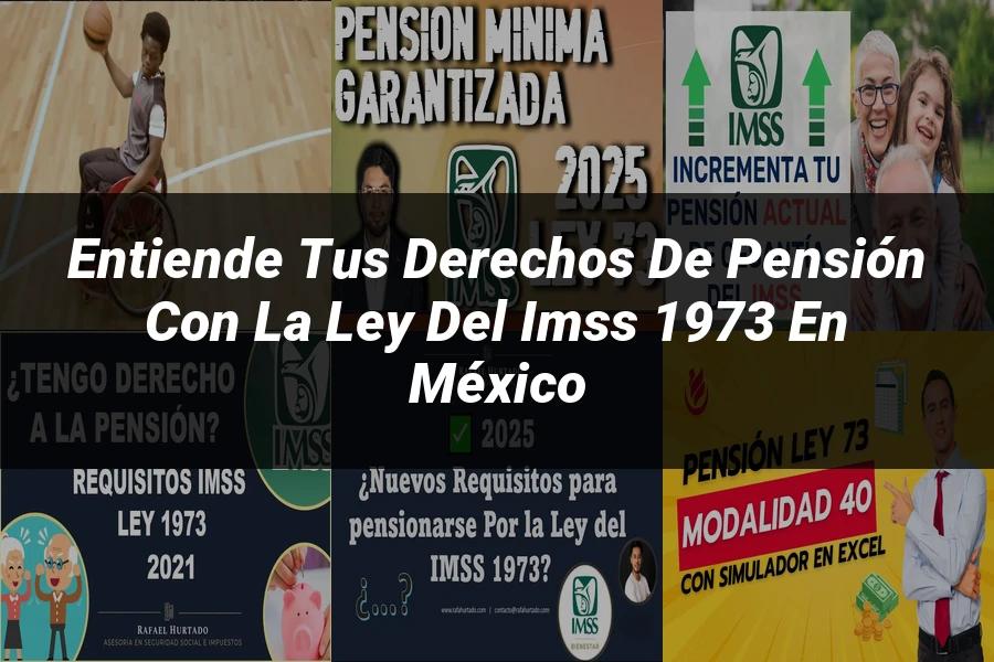 "Entiende tus Derechos de Pensión con la Ley del IMSS 1973 en México"