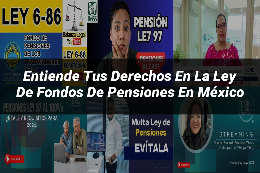 "Entiende tus Derechos en la Ley de Fondos de Pensiones en México"