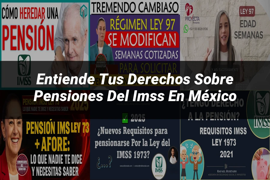 "Entiende tus Derechos sobre Pensiones del IMSS en México"
