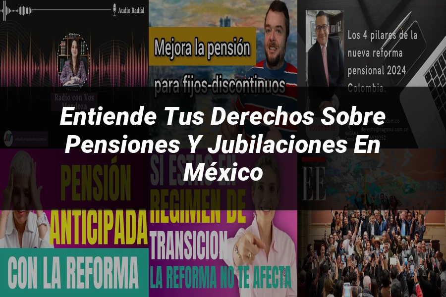 "Entiende tus Derechos sobre Pensiones y Jubilaciones en México"