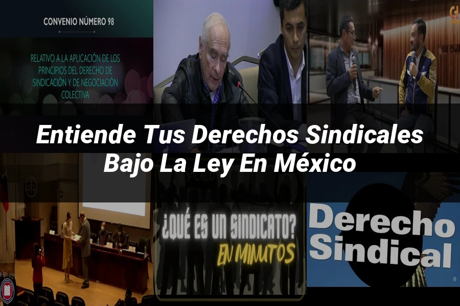 "Entiende tus derechos sindicales bajo la ley en México"