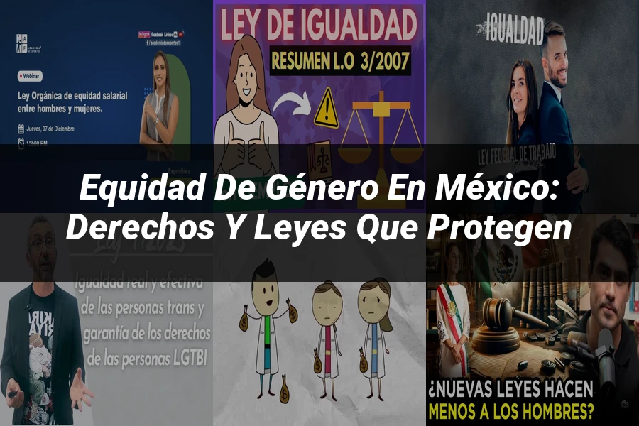 "Equidad de género en México: Derechos y leyes que protegen"
