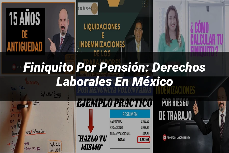 "Finiquito por Pensión: Derechos Laborales en México"