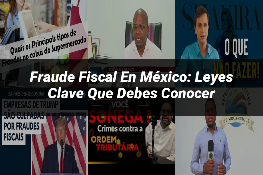 "Fraude Fiscal en México: Leyes Clave que Debes Conocer"