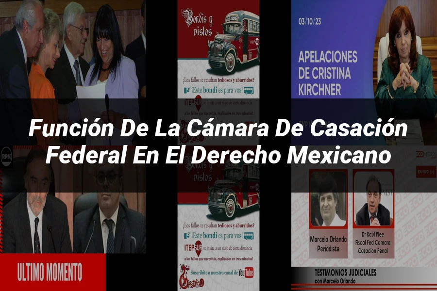 "Función de la Cámara de Casación Federal en el Derecho Mexicano"