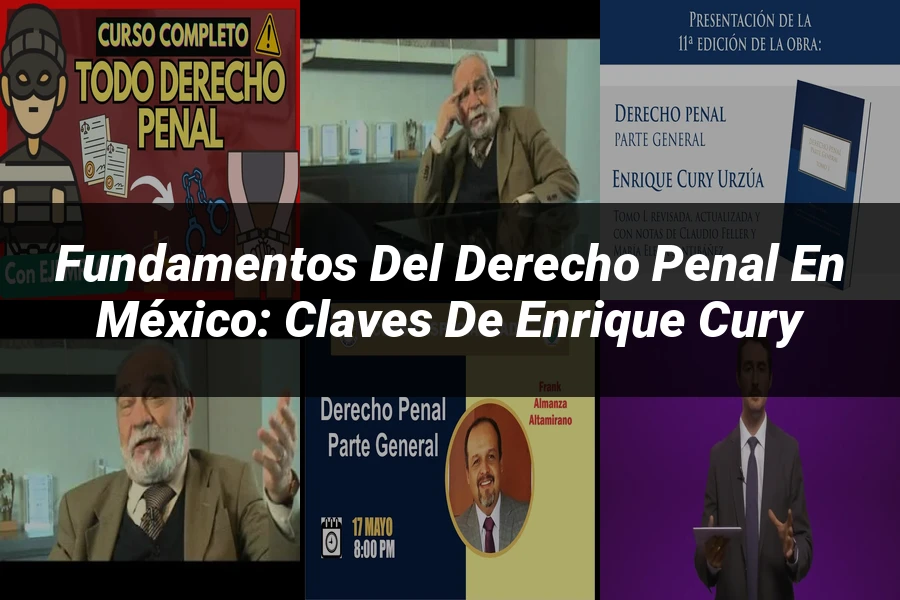 "Fundamentos del Derecho Penal en México: Claves de Enrique Cury"