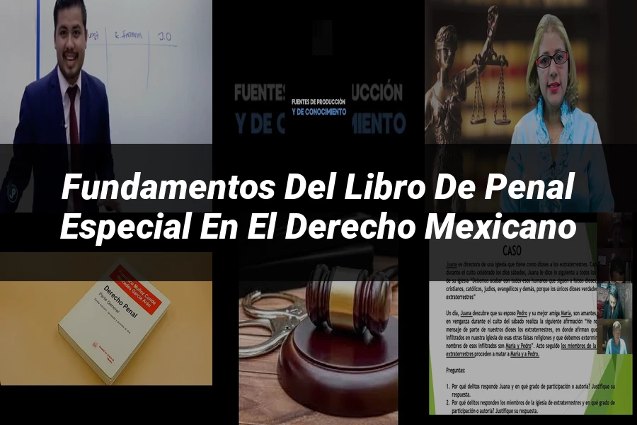 "Fundamentos del Libro de Penal Especial en el Derecho Mexicano"