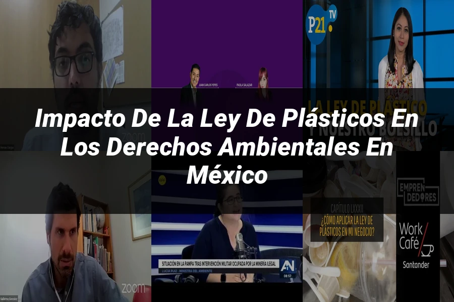"Impacto de la Ley de Plásticos en los Derechos Ambientales en México"