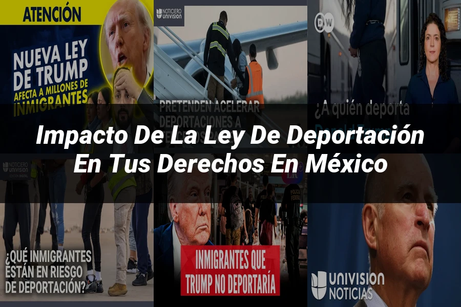 "Impacto de la ley de deportación en tus derechos en México"