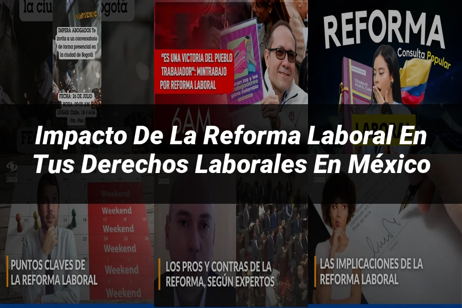 "Impacto de la reforma laboral en tus derechos laborales en México"