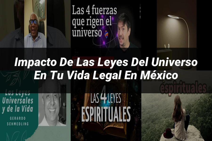 "Impacto de las leyes del universo en tu vida legal en México"