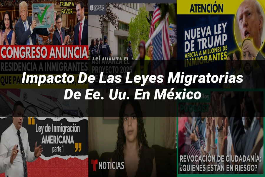 "Impacto de las leyes migratorias de EE. UU. en México"
