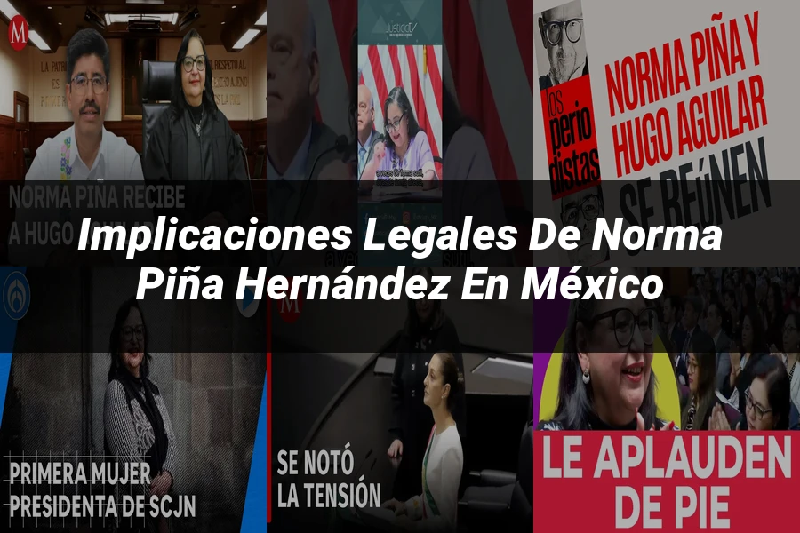 "Implicaciones Legales de Norma Piña Hernández en México"