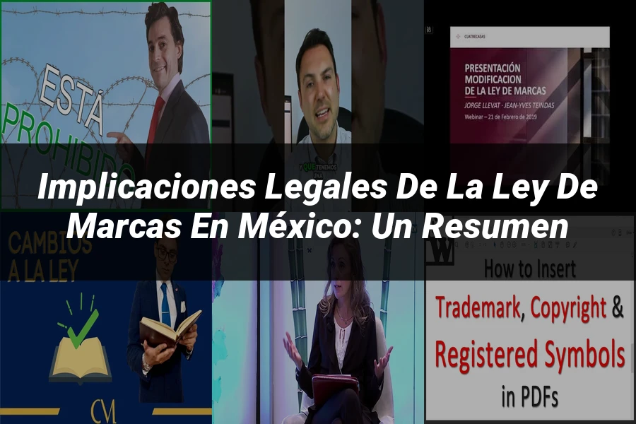 "Implicaciones Legales de la Ley de Marcas en México: Un Resumen"