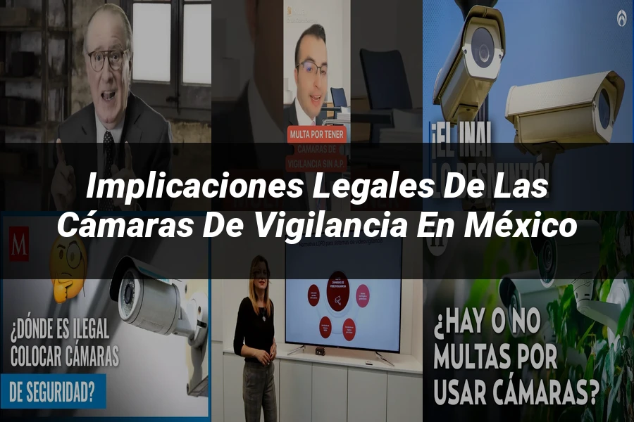 "Implicaciones Legales de las Cámaras de Vigilancia en México"