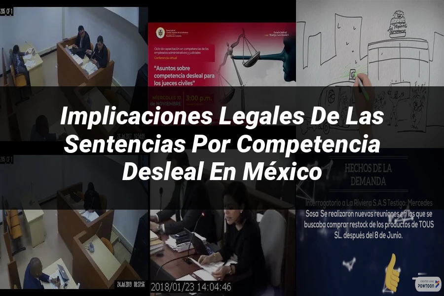 "Implicaciones Legales de las Sentencias por Competencia Desleal en México"