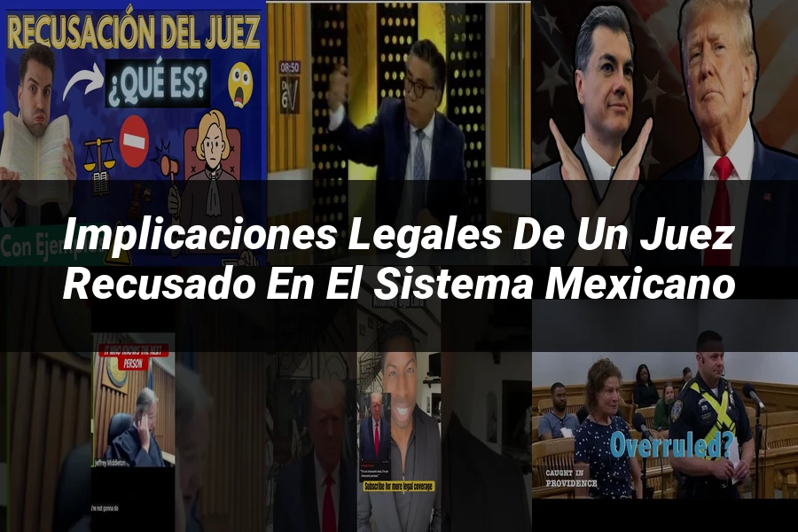 "Implicaciones Legales de un Juez Recusado en el Sistema Mexicano"