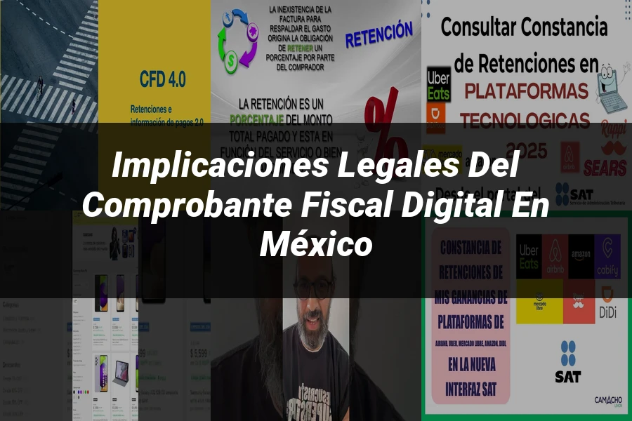 "Implicaciones Legales del Comprobante Fiscal Digital en México"