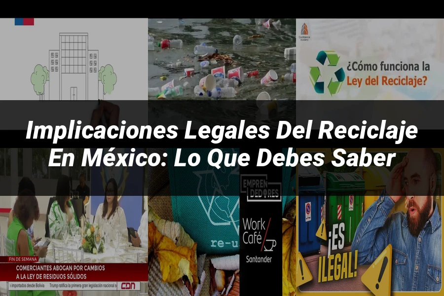"Implicaciones Legales del Reciclaje en México: Lo que Debes Saber"