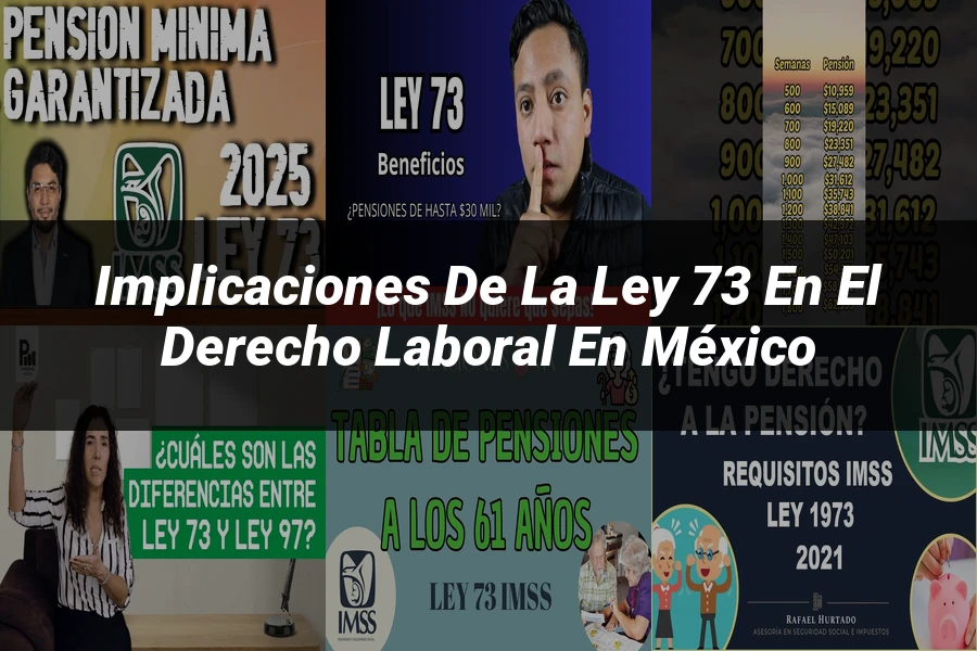"Implicaciones de la Ley 73 en el Derecho Laboral en México"