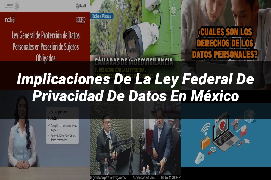 "Implicaciones de la Ley Federal de Privacidad de Datos en México"