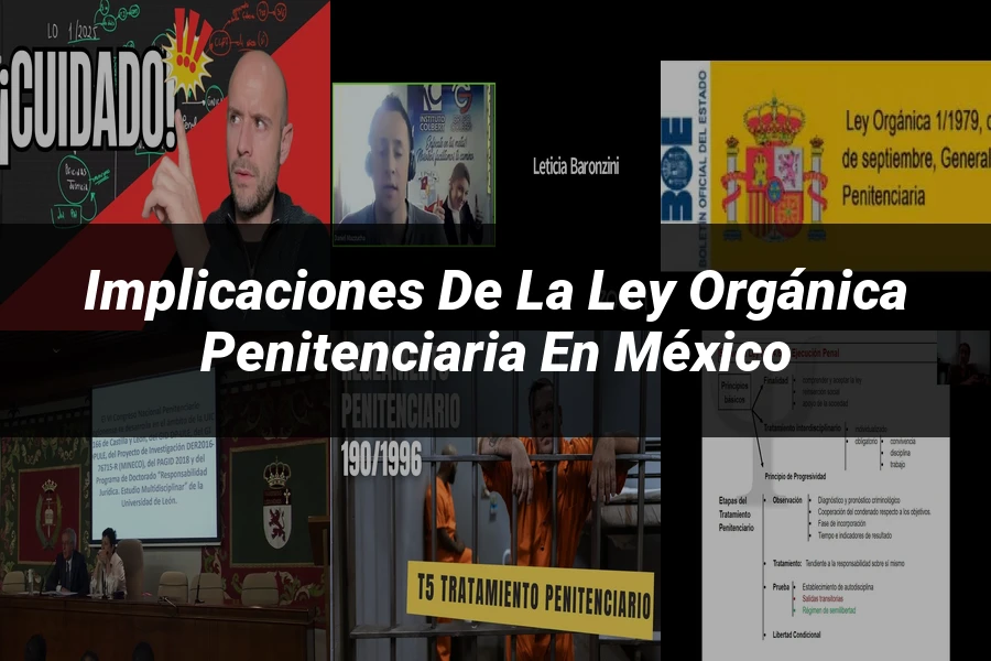 "Implicaciones de la Ley Orgánica Penitenciaria en México"