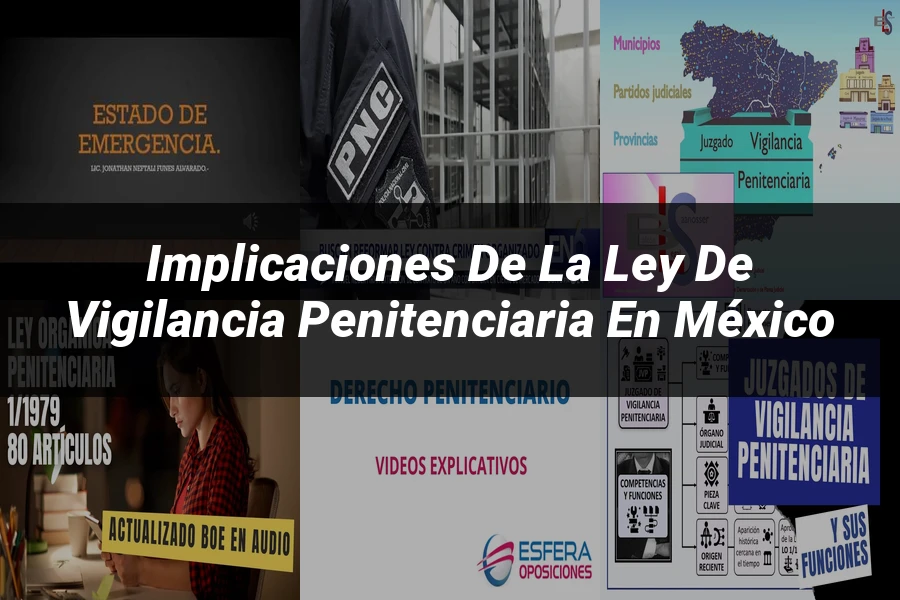 "Implicaciones de la Ley de Vigilancia Penitenciaria en México"