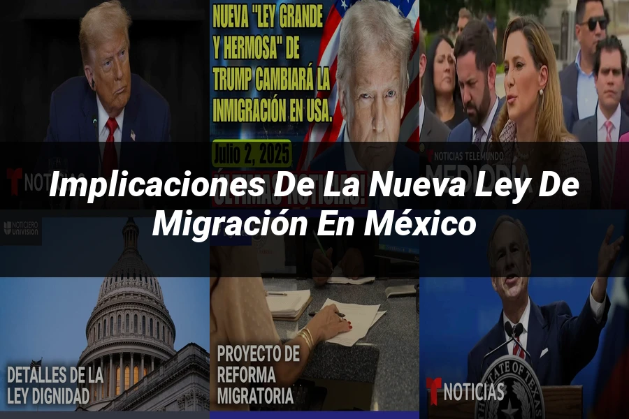 "Implicaciones de la Nueva Ley de Migración en México"