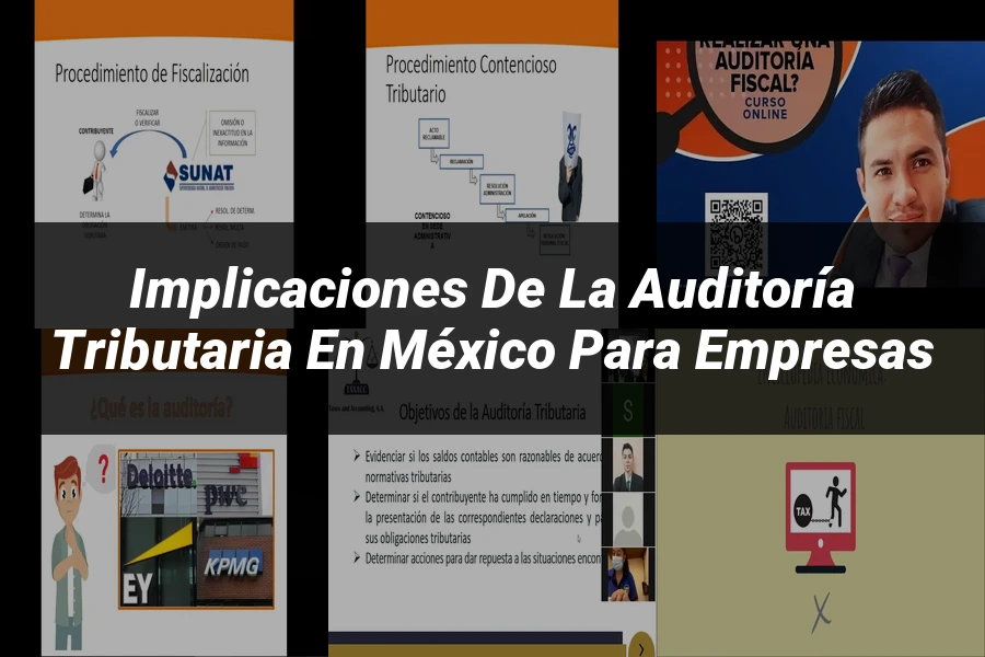 "Implicaciones de la auditoría tributaria en México para empresas"