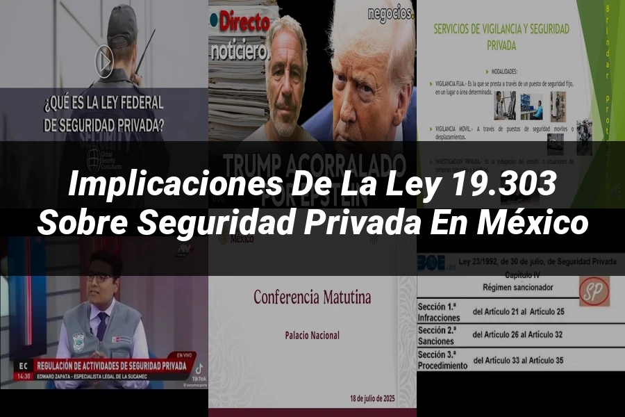 "Implicaciones de la ley 19.303 sobre seguridad privada en México"