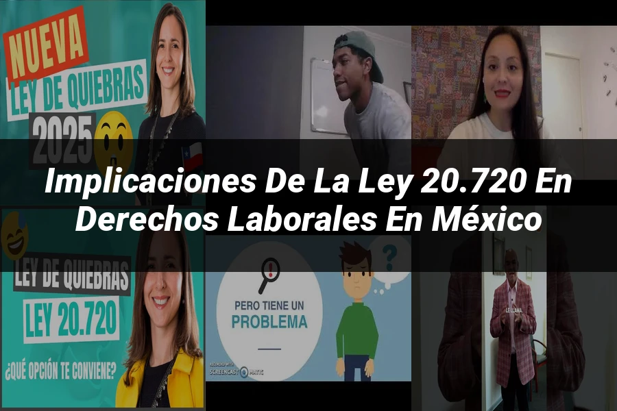 "Implicaciones de la ley 20.720 en derechos laborales en México"