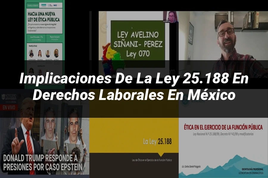 "Implicaciones de la ley 25.188 en derechos laborales en México"