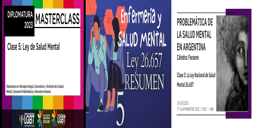 "Implicaciones de la ley 26657 en la salud mental en México"