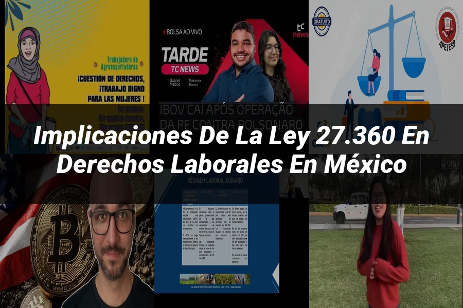 "Implicaciones de la ley 27.360 en derechos laborales en México"
