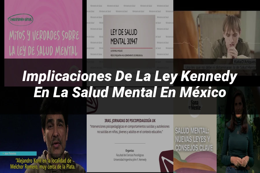 "Implicaciones de la ley Kennedy en la salud mental en México"