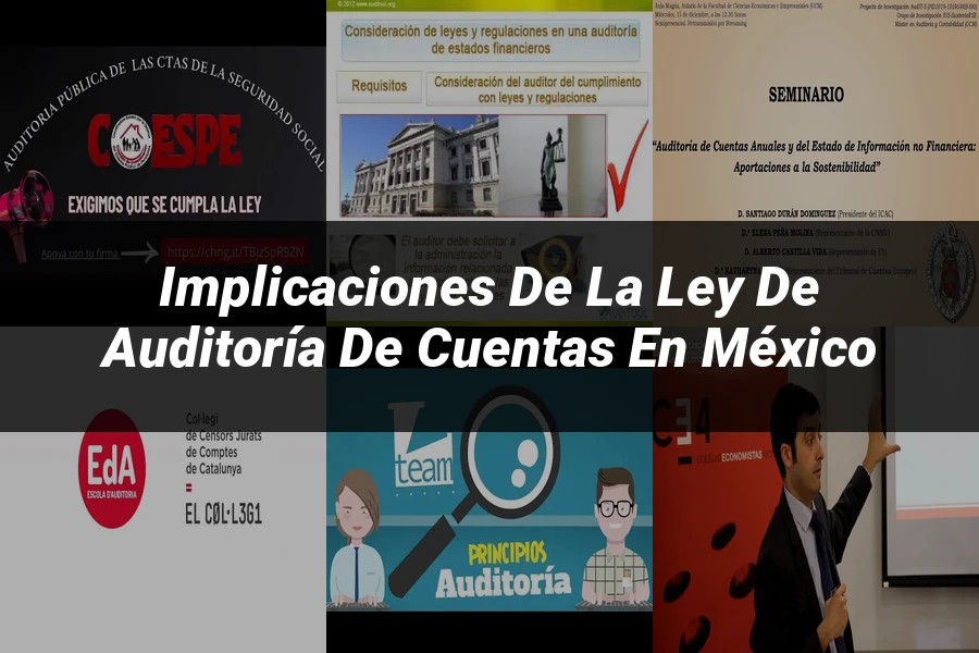 "Implicaciones de la ley de auditoría de cuentas en México"