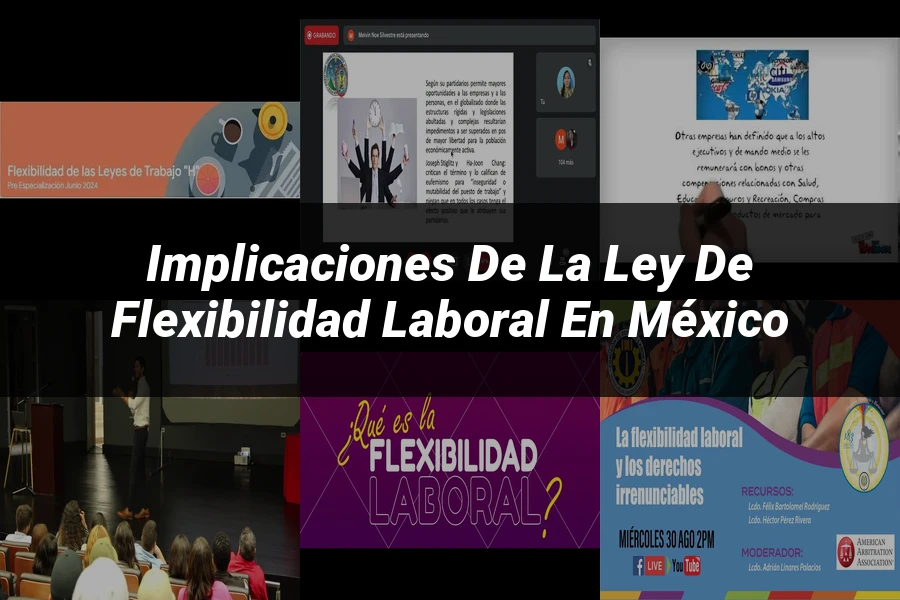 "Implicaciones de la ley de flexibilidad laboral en México"