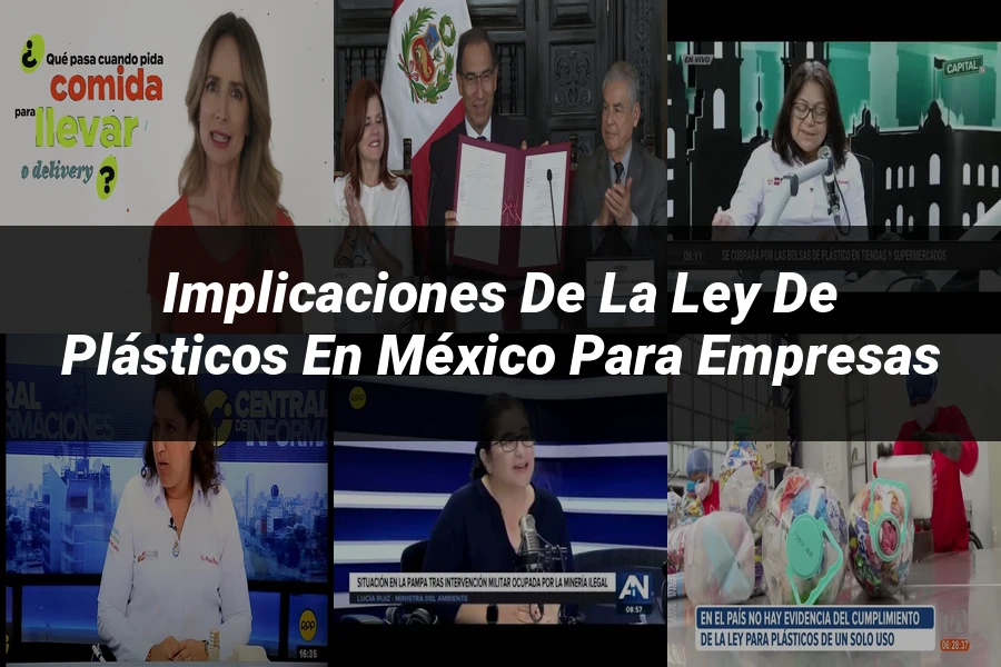 "Implicaciones de la ley de plásticos en México para empresas"