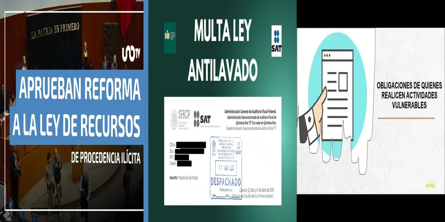 "Implicaciones de la ley federal antilavado en México"