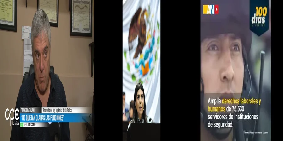"Implicaciones de la ley orgánica de la policía federal en México"