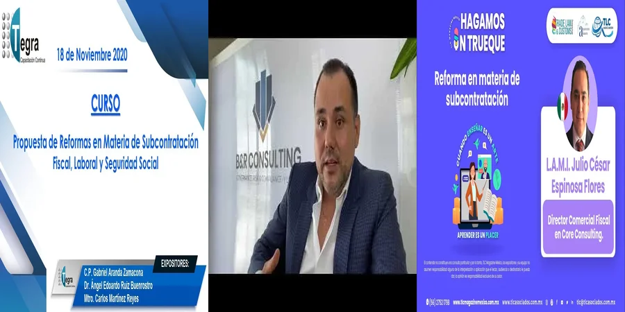 "Implicaciones de la reforma de subcontratación en México"