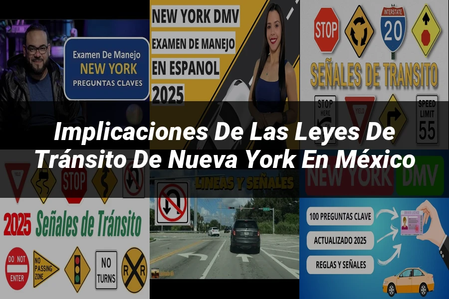 "Implicaciones de las leyes de tránsito de Nueva York en México"