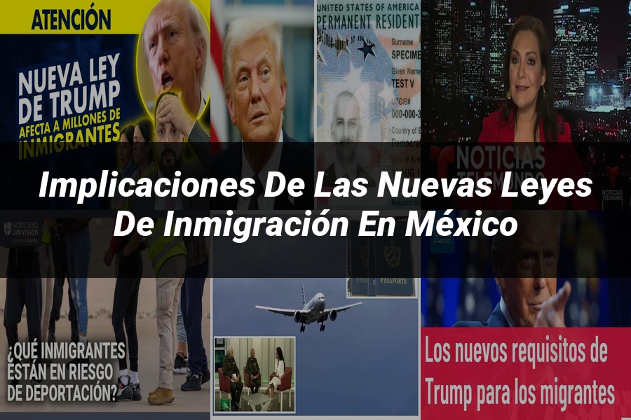 "Implicaciones de las nuevas leyes de inmigración en México"