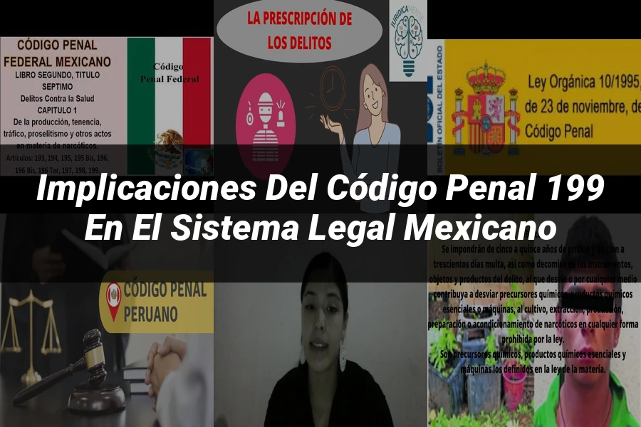 "Implicaciones del Código Penal 199 en el Sistema Legal Mexicano"